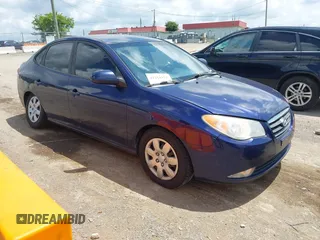 2009 Hyundai Elantra GLS with VIN KMHDU46D79U601303, listed as a IAAI auction lot 42718391 with 221,349 mi miles and . Bid and sale history available at DreamBid. Image 1.