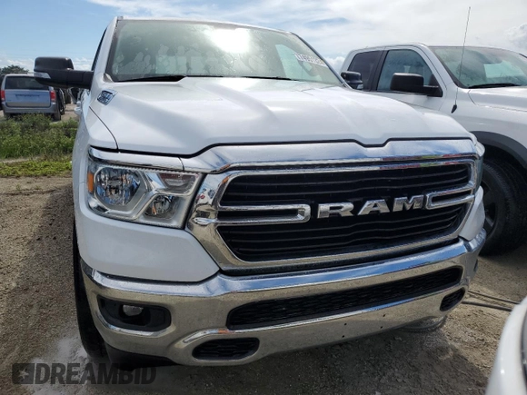 2021 Ram 1500 Big Horn z VIN 1C6RREFG5MN814952, wystawiony jako Copart lot #74951324 z przebiegiem 32 970 mil mil oraz Nie do naprawy • Non repairable. Historia ofert i sprzedaży dostępna na DreamBid. Obrazek 5.