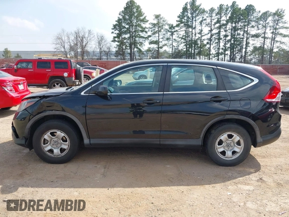 2014 Honda CR-V LX with VIN 5J6RM4H31EL075503, listed as a IAAI auction lot 41804295 with 163,762 mi miles. Bid and sale history available at carsss.com. Image 14.