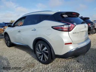 2017 Nissan Murano Platinum with VIN 5N1AZ2MG1HN115407, listed as a Copart auction lot 74136994 with 76,730 mi miles and Salvage Title. Bid and sale history available at carsss.com. Image 2.