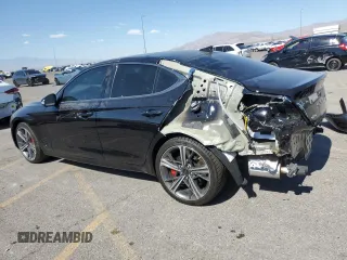 2024 Genesis G70 Sport Advanced with VIN KMTG54SE3RU137375, listed as a Copart auction lot 73545274 with 1,702 mi miles and Salvage Title. Bid and sale history available at DreamBid. Image 2.