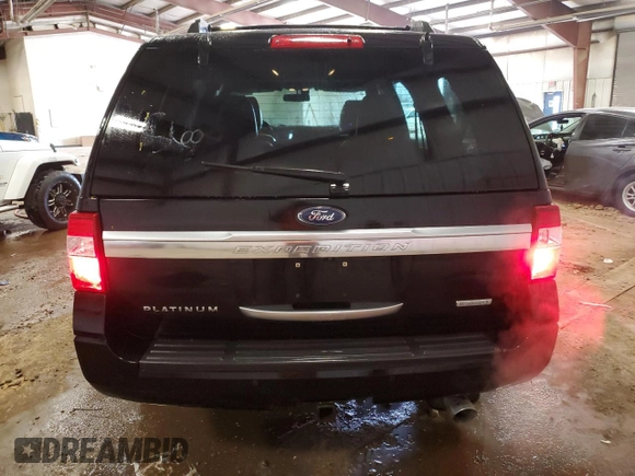 2016 Ford Expedition Platinum with VIN 1FMJU1MT9GEF26445, listed as a Copart auction lot 51794075 with 151,383 mi miles and Salvage title. Bid and sale history available at DreamBid. Image 6.