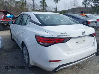 2020 Nissan Sentra S with VIN 3N1AB8BV1LY233890, listed as a IAAI auction lot 41504799 with 59,491 mi miles. Bid and sale history available at carsss.com. Image 3.
