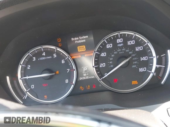2019 Acura MDX Technology with VIN 5J8YD4H55KL037093, listed as a IAAI auction lot 42497673 with 43,630 mi miles and . Bid and sale history available at DreamBid. Image 7.