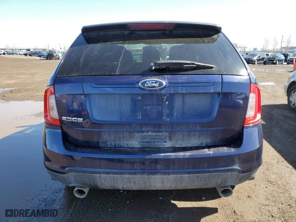 2011 Ford Edge SE with VIN 2FMDK3GC3BBA13691, listed as a Copart auction lot 51970505 with 172,351 mi miles and Salvage Title. Bid and sale history available at carsss.com. Image 6.
