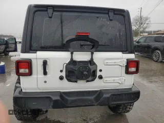 2020 Jeep Wrangler Unlimited Sport with VIN 1C4HJXDG4LW240492, listed as a Copart auction lot 43196635 with 56,602 mi miles and Clean title. Bid and sale history available at DreamBid. Image 6.
