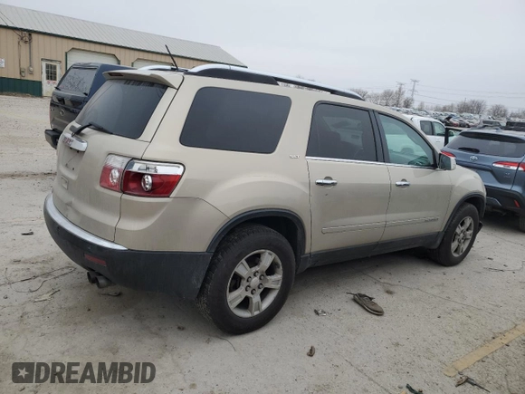 2008 GMC Acadia SLT1 with VIN 1GKER23798J111222, listed as a Copart auction lot 84290854 with 259,340 mi miles and Salvage Title. Bid and sale history available at carsss.com. Image 3.