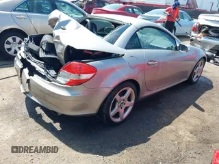 2005 Mercedes-Benz SLK 230/320 with VIN WDBWK56F45F030313, listed as a IAAI auction lot 42575872 with 183,685 mi miles and . Bid and sale history available at DreamBid. Image 4.