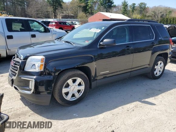 2016 GMC Terrain SLE with VIN 2GKFLTE38G6184695, listed as a Copart auction lot 52087925 with 80,641 mi miles and Salvage Title. Bid and sale history available at DreamBid. Image 1.
