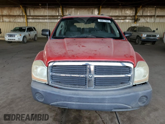 2005 Dodge Durango SXT z VIN 1D4HD38K25F585086, wystawiony jako Copart lot #89017805 z przebiegiem 195 929 mil mil oraz Szkoda całkowita • Salvage title. Historia ofert i sprzedaży dostępna na DreamBid. Obrazek 5.