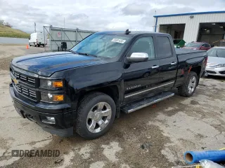2015 Chevrolet Silverado 1500 LT with VIN 1GCVKREC4FZ258727, listed as a Copart auction lot 55581435 with 160,282 mi miles and Clean Title. Bid and sale history available at DreamBid. Image 1.
