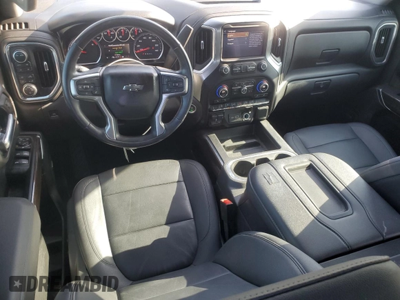 2021 Chevrolet Silverado 1500 LT Trail Boss with VIN 3GCPYFED1MG304039, listed as a Copart auction lot 53275365 with 47,271 mi miles and Salvage Title. Bid and sale history available at DreamBid. Image 8.