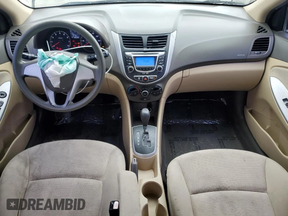 2012 Hyundai Accent GLS z VIN KMHCT4AE9CU187186, wystawiony jako Copart lot #50364835 z przebiegiem 85 638 mil mil oraz Szkody całkowita. Historia ofert i sprzedaży dostępna na DreamBid. Obrazek 8.