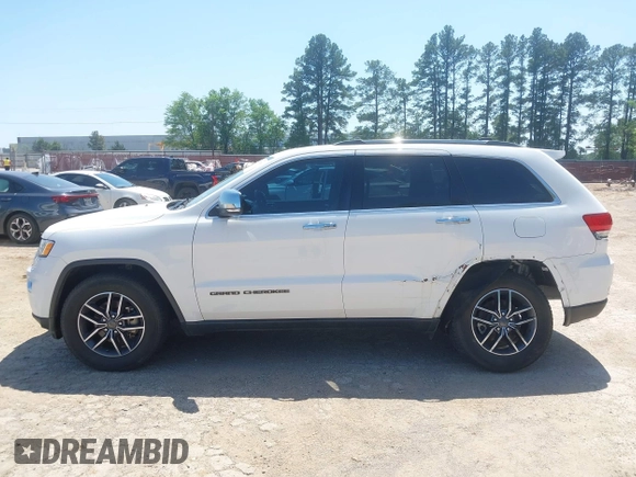 2019 Jeep Grand Cherokee Limited with VIN 1C4RJEBG4KC826590, listed as a IAAI auction lot 41978335 with 95,034 mi miles and . Bid and sale history available at DreamBid. Image 14.