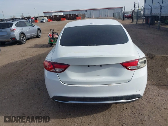 2016 Chrysler 200 Limited with VIN 1C3CCCAB8GN164345, listed as a IAAI auction lot 41753168 with 152,720 mi miles. Bid and sale history available at carsss.com. Image 16.