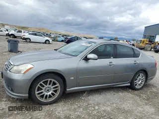 2006 Infiniti M z VIN JNKAY01F56M256604, wystawiony jako Copart lot #57095465 z przebiegiem Nie podano mil oraz Szkoda całkowita • Salvage title. Historia ofert i sprzedaży dostępna na DreamBid. Obrazek 1.