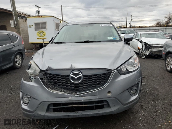 2013 Mazda CX-5 Touring with VIN JM3KE4CE2D0158085, listed as a Copart auction lot 81480384 with 163,001 mi miles and Salvage Title. Bid and sale history available at carsss.com. Image 5.