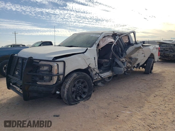 2023 Ford F-250 XL with VIN 1FT8W2BT6PED16102, listed as a Copart auction lot 61067785 with 15,111 mi miles and Non repairable. Bid and sale history available at DreamBid. Image 1.
