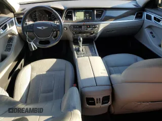 2017 Genesis G80 3.8L with VIN KMHGN4JE9HU204684, listed as a Copart auction lot 77421114 with 113,045 mi miles and Salvage Title. Bid and sale history available at carsss.com. Image 8.