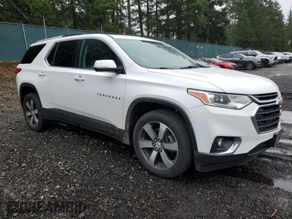 2018 Chevrolet Traverse LT Leather with VIN 1GNEVHKW8JJ277960, listed as a Copart auction lot 51632035 with 121,346 mi miles and Salvage Title. Bid and sale history available at carsss.com. Image 4.