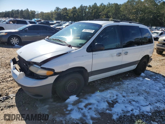 2000 Dodge Caravan SE with VIN 2B4GP45G5YR765095, listed as a Copart auction lot 89315385 with Not Provided miles and Salvage Title. Bid and sale history available at carsss.com. Image 1.