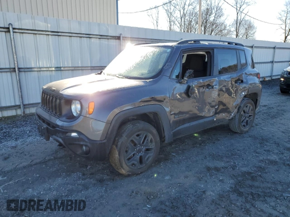 2021 Jeep Renegade Jeepster with VIN ZACNJDAB4MPM21517, listed as a Copart auction lot 42616185 with 62,991 mi miles and Salvage title. Bid and sale history available at DreamBid. Image 1.