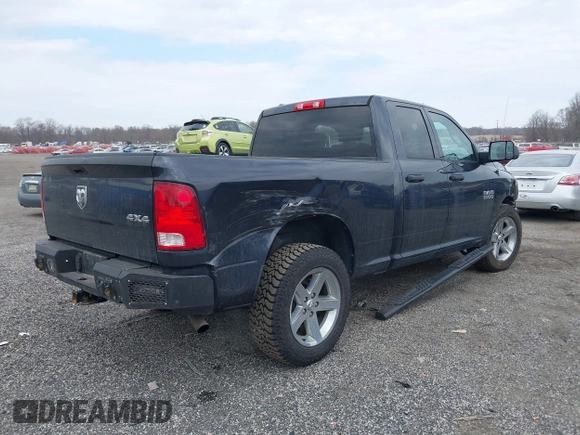 2017 Ram 1500 Express with VIN 1C6RR7FG7HS743580, listed as a IAAI auction lot 41704378 with 113,610 mi miles. Bid and sale history available at carsss.com. Image 4.