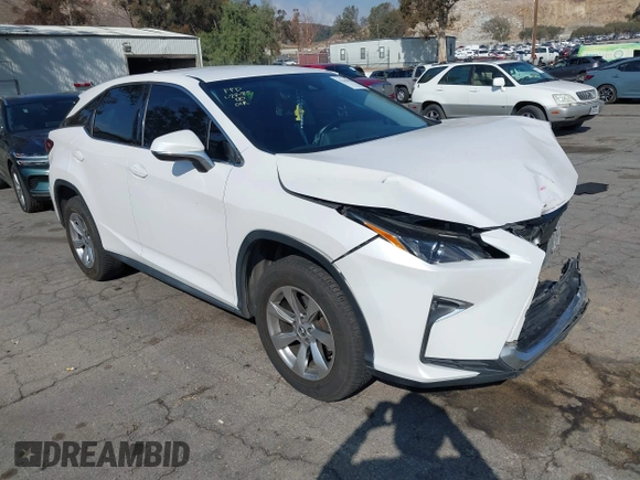 2018 Lexus RX with VIN 2T2ZZMCAXJC112820, listed as a IAAI auction lot 41446933 with 72,481 mi miles. Bid and sale history available at carsss.com. Image 1.