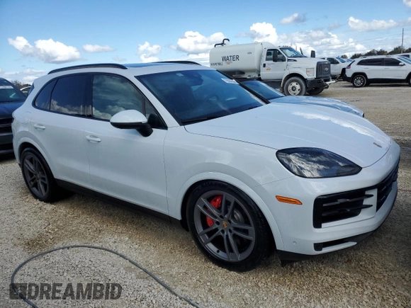2024 Porsche Cayenne S with VIN WP1AL2AY2RDA32576, listed as a Copart auction lot 79030644 with 1,348 mi miles and Salvage title. Bid and sale history available at DreamBid. Image 4.