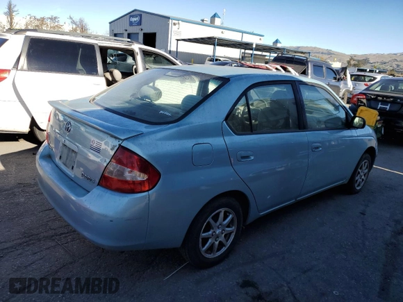 2002 Toyota Prius with VIN JT2BK12U420065714, listed as a Copart auction lot 41339925 with 113,784 mi miles and Clean Title. Bid and sale history available at carsss.com. Image 3.
