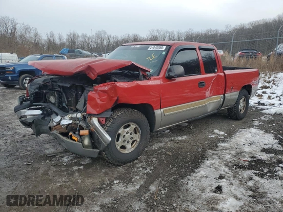 2003 Chevrolet Silverado 1500 with VIN 2GCEK19T231143088, listed as a Copart auction lot 41640365 with 0 mi miles and Salvage Title. Bid and sale history available at carsss.com. Image 1.