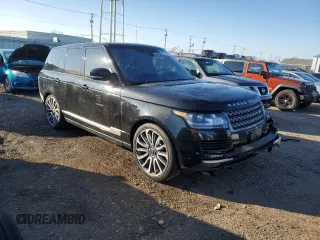 2017 Land Rover Range Rover with VIN SALGR2FK5HA328733, listed as a Copart auction lot 86914614 with 80,087 mi miles and Salvage title. Bid and sale history available at DreamBid. Image 4.
