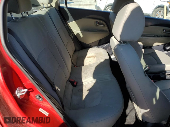 2015 Kia Rio LX with VIN KNADM4A33F6469768, listed as a Copart auction lot 49306355 with 196,870 mi miles and Salvage Title. Bid and sale history available at carsss.com. Image 10.