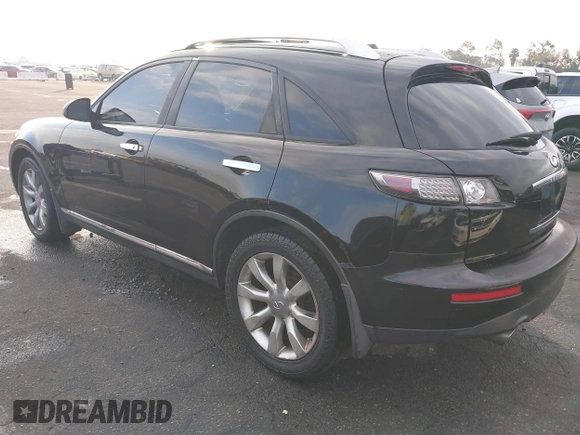 2007 Infiniti FX with VIN JNRAS08W97X208192, listed as a IAAI auction lot 41458052 with 169,577 mi miles and . Bid and sale history available at DreamBid. Image 3.