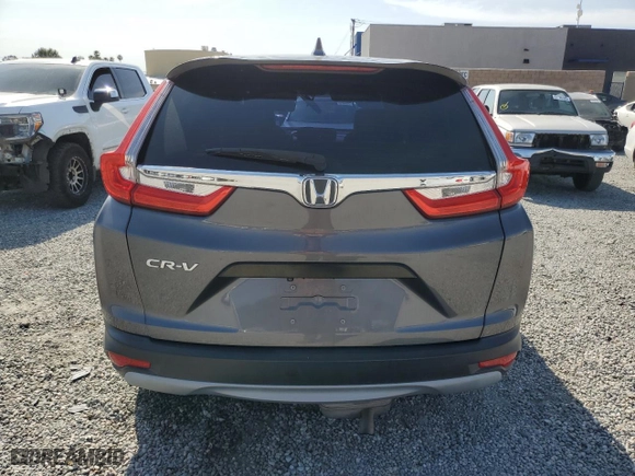 2018 Honda CR-V LX with VIN 2HKRW5H35JH416986, listed as a Copart auction lot 52129515 with 92,571 mi miles and Salvage Title. Bid and sale history available at carsss.com. Image 6.