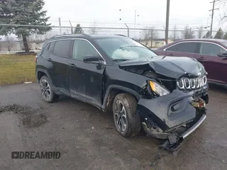 2022 Jeep Compass Limited z VIN 3C4NJDCBXNT150313, wystawiony jako IAAI lot #41207215 z przebiegiem 44 415 mil mil oraz . Historia ofert i sprzedaży dostępna na DreamBid. Obrazek 1.
