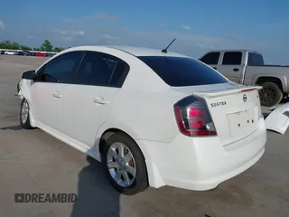 2012 Nissan Sentra SR with VIN 3N1AB6AP6CL623744, listed as a IAAI auction lot 42150852 with 106,383 mi miles and . Bid and sale history available at DreamBid. Image 3.