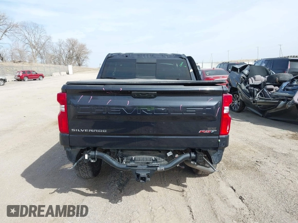 2024 Chevrolet Silverado 1500 RST with VIN 1GCUDEED2RZ103749, listed as a IAAI auction lot 41734937 with 23,013 mi miles. Bid and sale history available at carsss.com. Image 16.
