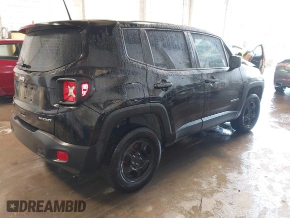2019 Jeep Renegade Sport with VIN ZACNJBAB7KPK88737, listed as a IAAI auction lot 42347321 with 98,597 mi miles and . Bid and sale history available at DreamBid. Image 4.