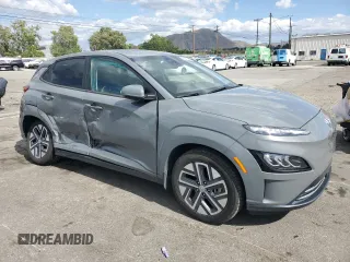 2023 Hyundai Kona Limited z VIN KM8K53AG5PU167623, wystawiony jako Copart lot #56881235 z przebiegiem 64 969 mil mil oraz Szkoda całkowita • Salvage title. Historia ofert i sprzedaży dostępna na DreamBid. Obrazek 4.