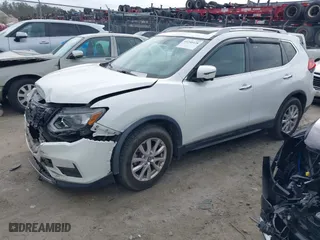 2017 Nissan Rogue SL with VIN 5N1AT2MT1HC752985, listed as a IAAI auction lot 41246428 with 140,101 mi miles. Bid and sale history available at carsss.com. Image 2.