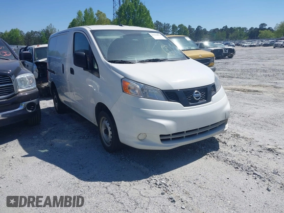 2021 Nissan NV200 Compact Cargo SV with VIN 3N6CM0KN8MK699187, listed as a IAAI auction lot 41919874 with 140,366 mi miles. Bid and sale history available at carsss.com. Image 1.