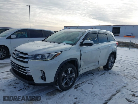 2018 Toyota Highlander Hybrid Limited z VIN 5TDDGRFH0JS041001, wystawiony jako IAAI lot #40983325 z przebiegiem 127 272 mil mil oraz . Historia ofert i sprzedaży dostępna na DreamBid. Obrazek 17.