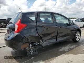 2016 Nissan Note S with VIN 3N1CE2CPXGL395968, listed as a Copart auction lot 58583725 with 144,252 mi miles and Salvage title. Bid and sale history available at DreamBid. Image 3.