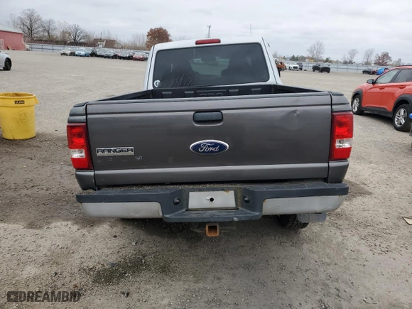 2006 Ford Ranger STX with VIN 1FTYR44U66PA60099, listed as a Copart auction lot 77531634 with 124,806 mi miles and Clean Title. Bid and sale history available at carsss.com. Image 6.