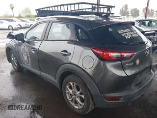 2019 Mazda CX-3 Sport with VIN JM1DKDB75K1454254, listed as a IAAI auction lot 41792073 with 143,021 mi miles. Bid and sale history available at carsss.com. Image 3.