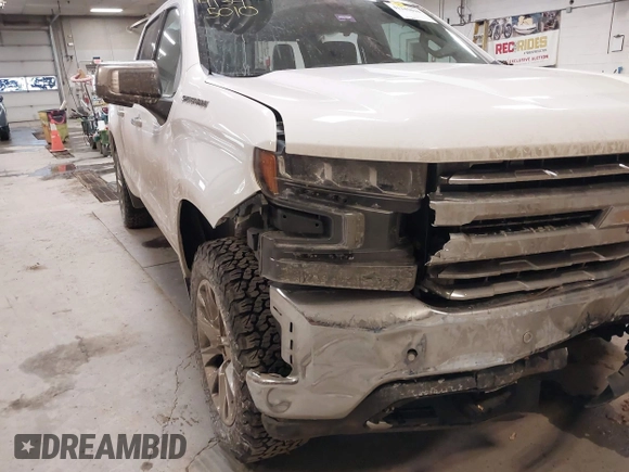 2020 Chevrolet Silverado 1500 LTZ with VIN 1GCUYGED0LZ137339, listed as a IAAI auction lot 41345010 with 131,216 mi miles and . Bid and sale history available at DreamBid. Image 6.