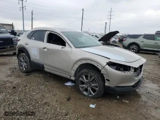 2022 Mazda CX-30 2.5 S Carbon Edition with VIN 3MVDMBCL7NM421482, listed as a Copart auction lot 44385335 with 28,110 mi miles and Salvage Title. Bid and sale history available at carsss.com. Image 4.