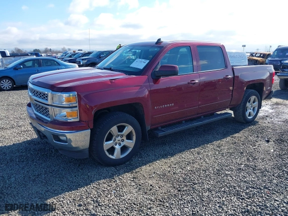 2015 Chevrolet Silverado 1500 LT with VIN 3GCUKREC0FG263001, listed as a IAAI auction lot 41735790 with 266,727 mi miles. Bid and sale history available at carsss.com. Image 17.