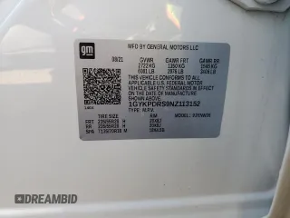 2022 Cadillac XT6 Premium Luxury z VIN 1GYKPDRS9NZ113152, wystawiony jako Copart lot #49411355 z przebiegiem 32 948 mil mil oraz Szkoda całkowita • Salvage title. Historia ofert i sprzedaży dostępna na DreamBid. Obrazek 13.